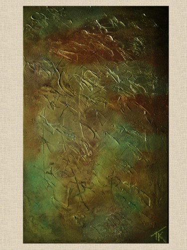 Ζωγραφική με τίτλο "A 09 21" από Pakokante, Αυθεντικά έργα τέχνης, Ακρυλικό