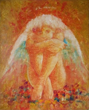 Painting titled "LUI" by Pavel Kot, Original Artwork, Oil