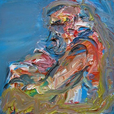 Peinture intitulée "L'ogre" par Alexandru Palade, Œuvre d'art originale