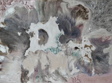 Картина под названием "«The EAR in the BOU…" - Palirina, Подлинное произведение искусства, Акрил Установлен на Деревянная ра…