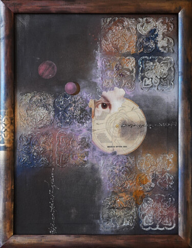 Malarstwo zatytułowany „«Светила-3» female…” autorstwa Palirina, Oryginalna praca, Akryl Zamontowany na Drewniana rama noszy