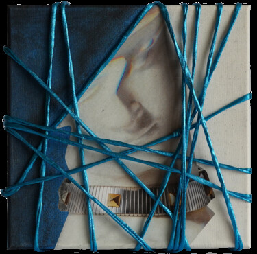 Malarstwo zatytułowany „TechnoRenaissance-2” autorstwa Palirina, Oryginalna praca, Akryl Zamontowany na Drewniana rama noszy