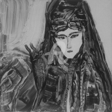 Painting titled "Lena" by Rajka Serbak, Original Artwork