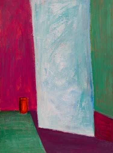 Painting titled "Minimalist Still Li…" by Pamela Rys, Original Artwork, Acrylic