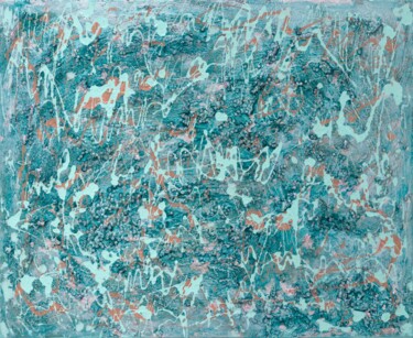 Painting titled "Wrinkle in Space-Ti…" by Pamela Rys, Original Artwork, Acrylic