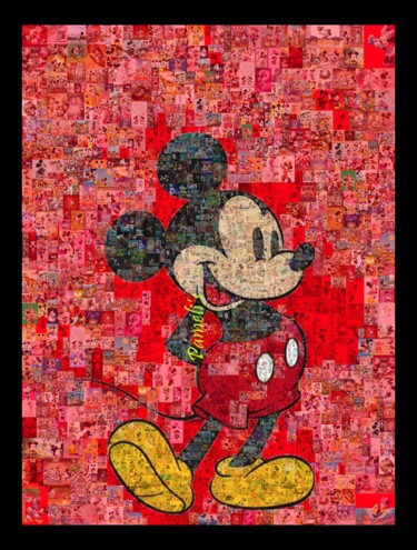 Digital Arts με τίτλο "Mickey mouse Multiv…" από Pameli Kayal, Αυθεντικά έργα τέχνης, Φωτογραφία Μοντάζ