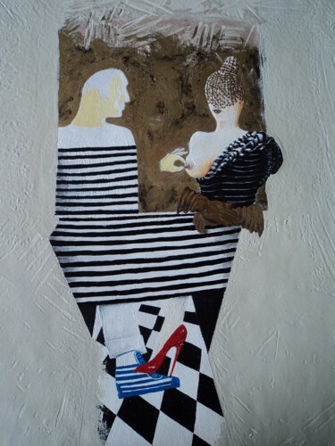 Malarstwo zatytułowany „J P Gaultier” autorstwa Pampouille, Oryginalna praca, Akryl