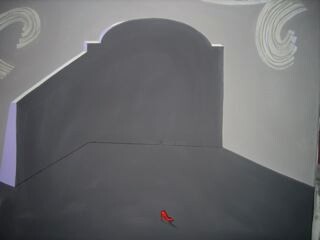 Schilderij getiteld "Un jour,Cendrillon…" door Pampouille, Origineel Kunstwerk, Acryl