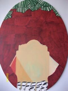 Peinture intitulée "Fronton" par Pampouille, Œuvre d'art originale, Acrylique