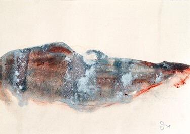 Peinture intitulée "sleeper" par Panagiotis Daniylopoulos, Œuvre d'art originale, Aquarelle