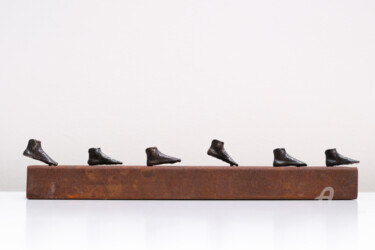 Sculpture titled "sequence of a steep…" by Pancho Porto Escultura, Original Artwork, Casting