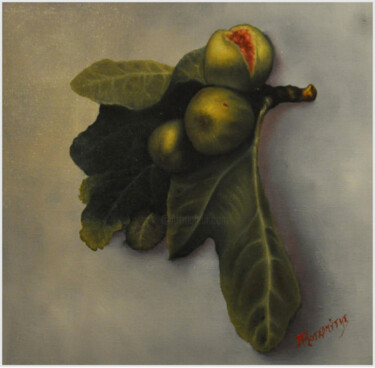Malarstwo zatytułowany „figues” autorstwa Panos Kotsomytis, Oryginalna praca, Olej