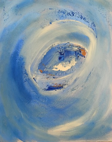 Painting titled "Water" by Hanna Maris, Original Artwork, Acrylic