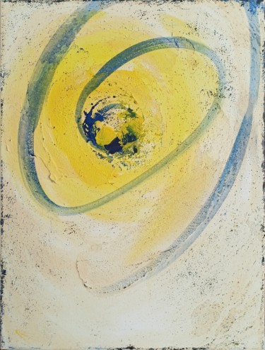 Malerei mit dem Titel "Oxygen" von Hanna Maris, Original-Kunstwerk, Acryl