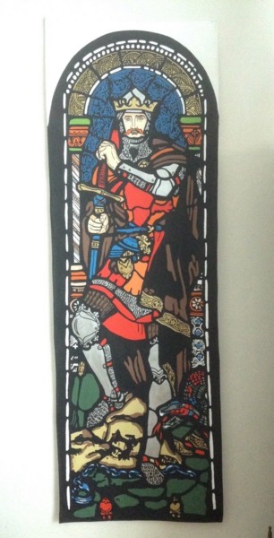 Painting titled "Robert the Bruce -…" by Pino Didier, Original Artwork, Acrylic