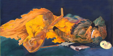 Картина под названием "ARTEMISIA" - Paola Imposimato, Подлинное произведение искусства, Акрил Установлен на Деревянная рама…