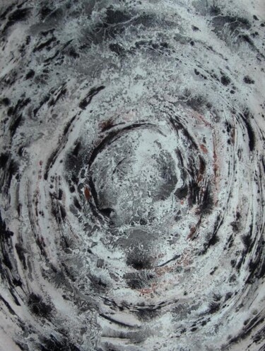 Peinture intitulée "Volcan ground" par Paolo Avanzi, Œuvre d'art originale