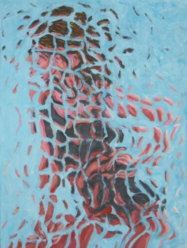 Painting titled "Ragazza in bikini" by Paolo Avanzi, Original Artwork, Acrylic