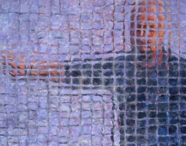 Pittura intitolato "Uomo che indica la…" da Paolo Avanzi, Opera d'arte originale, Olio