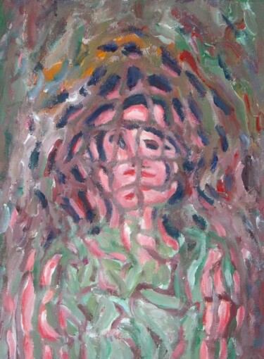 Painting titled "Figura" by Paolo Avanzi, Original Artwork