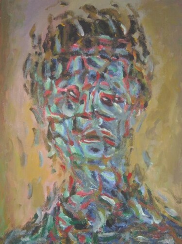 Pintura titulada "Figura" por Paolo Avanzi, Obra de arte original, Oleo