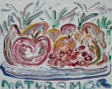 Peinture intitulée "Naturamor" par Paolo Avanzi, Œuvre d'art originale, Huile