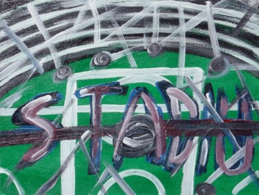 Peinture intitulée "Stadiu" par Paolo Avanzi, Œuvre d'art originale, Huile