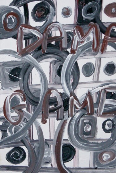 Pintura titulada "Dama game" por Paolo Avanzi, Obra de arte original, Oleo