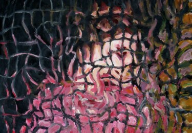 Pittura intitolato "Studio di volto don…" da Paolo Avanzi, Opera d'arte originale, Acrilico