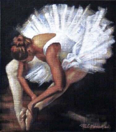 Peinture intitulée "LA DANZATRICE - 283…" par Paolo Benedetti, Œuvre d'art originale, Acrylique