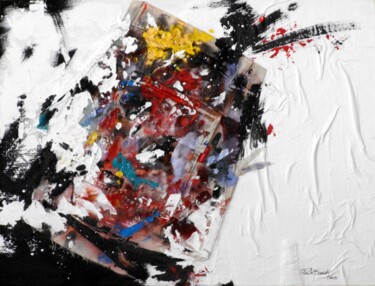 Картина под названием "PLASTICHE CROMIE -…" - Paolo Benedetti, Подлинное произведение искусства, Акрил