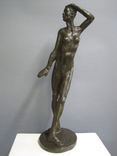Danzatrice Sculpture titled "Danzatrice" by Paolo Camporese, Original Art, Terra cotta
