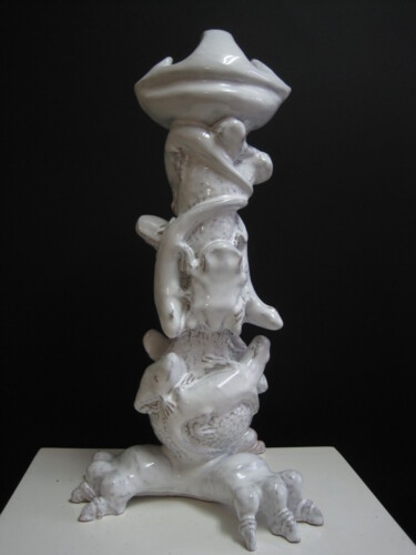 Skulptur mit dem Titel "Rinascimento" von Paolo Camporese, Original-Kunstwerk, Keramik
