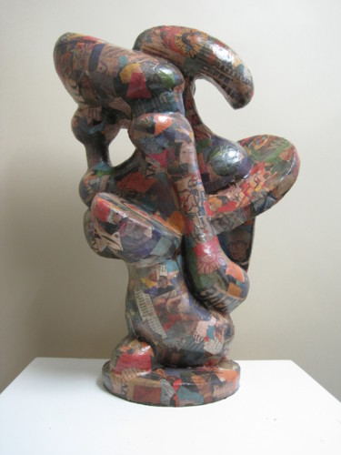 「Bioforme」というタイトルの彫刻 Paolo Camporeseによって, オリジナルのアートワーク, テラコッタ