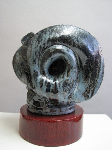 Skulptur mit dem Titel "bioforme 2016" von Paolo Camporese, Original-Kunstwerk, Keramik