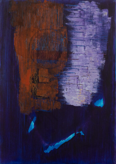 Peinture intitulée "Blue Hope" par Paolo Cantù Gentili, Œuvre d'art originale, Acrylique Monté sur Châssis en bois