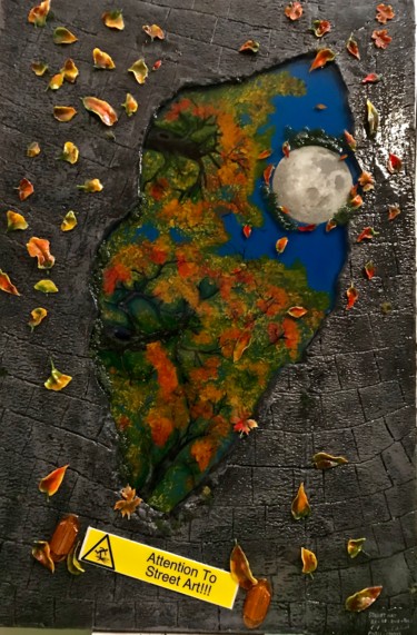 Peinture intitulée "Street Art Autunno…" par Paolo Orlando, Œuvre d'art originale, Acrylique