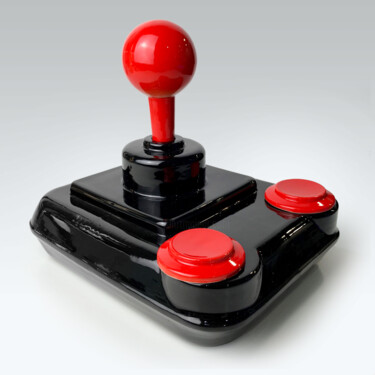 "Joystick - A game s…" başlıklı Heykel Paolo Pastorino tarafından, Orijinal sanat, Seramik