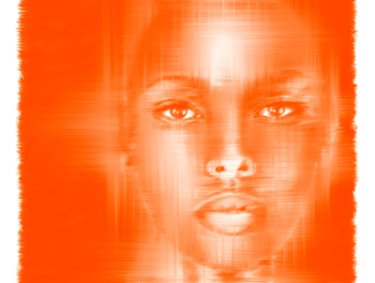 Digitale Kunst mit dem Titel "Black Beauty.jpg" von Paolo Luino, Original-Kunstwerk, Digitale Malerei