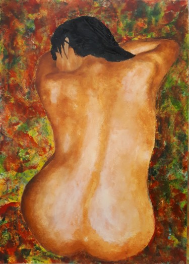 Pintura titulada "India I" por Paolozzi, Obra de arte original, Oleo