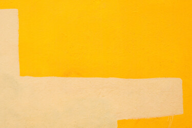 Photography titled "Yellow Wall" by Pappasbland, Original Artwork, Digital Photography