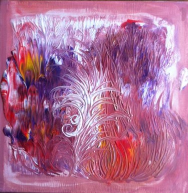 Peinture intitulée "Arbre" par Virginie Bazin, Œuvre d'art originale, Huile