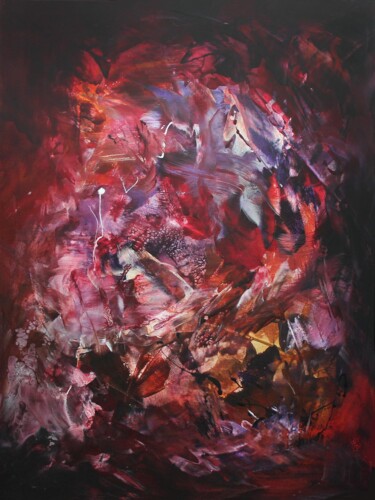 Pittura intitolato "Love Is A Wonder" da Paresh Nrshinga, Opera d'arte originale, Acrilico