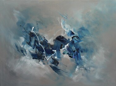 Painting titled "Evening Breeze" by Paresh Nrshinga, Original Artwork, Acrylic