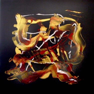 Peinture intitulée "Colour Of The Night…" par Paresh Nrshinga, Œuvre d'art originale, Acrylique Monté sur Châssis en bois