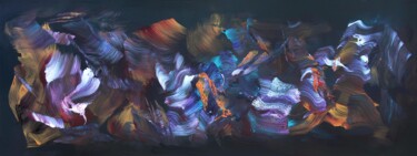 Pittura intitolato "More Than A Feeling" da Paresh Nrshinga, Opera d'arte originale, Acrilico Montato su Telaio per barella…