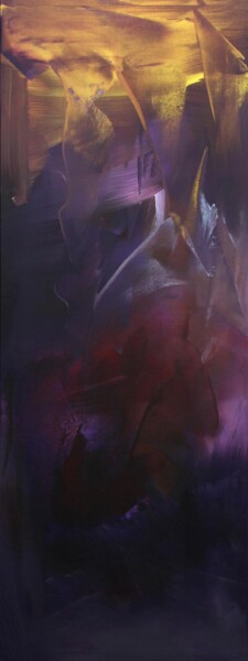 Картина под названием "From Dusk Till Dawn…" - Paresh Nrshinga, Подлинное произведение искусства, Акрил Установлен на Деревя…