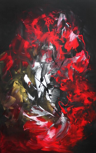 Картина под названием "Spanish Nights" - Paresh Nrshinga, Подлинное произведение искусства, Акрил Установлен на Деревянная р…