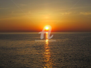 Photography titled "Otranto sunrise, Pu…" by Yann Delpech, Original Artwork, Digital Photography