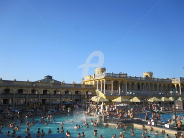 Photography titled "Budapest baths in s…" by Yann Delpech, Original Artwork, Digital Photography
